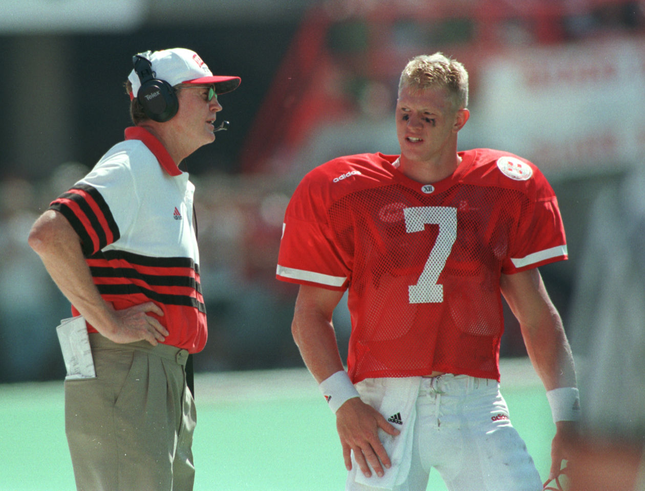 Scott Frost and Tom Osborne